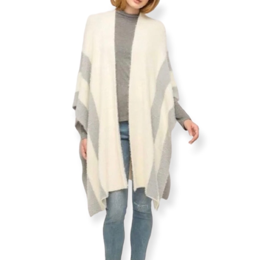 Anthropologie Saturday Sunday Cape Poncho Sweater